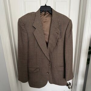 Stylish Houndstooth Blazer